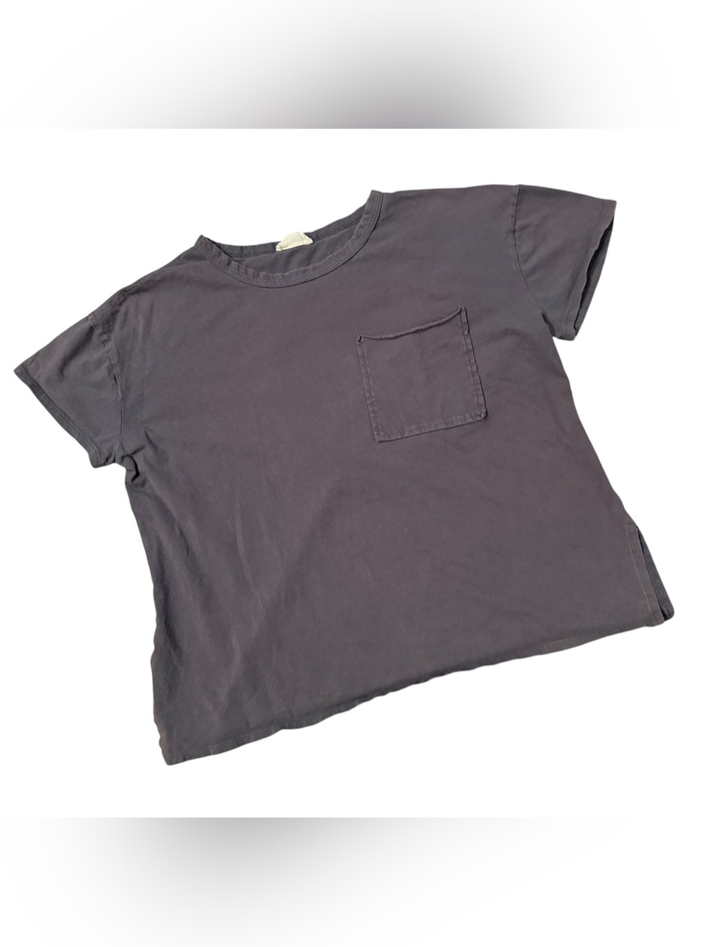 Hopely Slate Grey Boxy Shirt Size Small